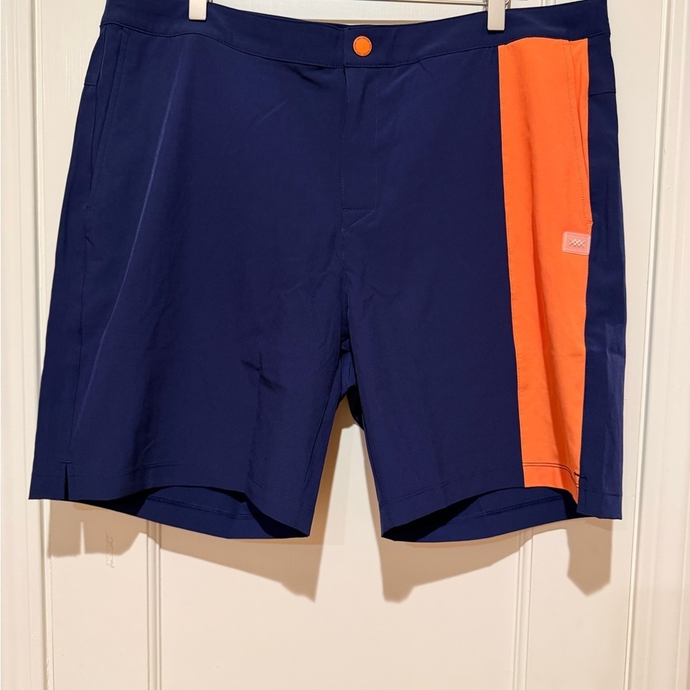 Rhône Navy and Orange Board Shorts size XXL - Picture 2 of 4
